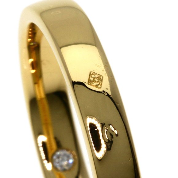 Chaumet Fidelite Diamond #61 Inner Ring, 18K Yellow Gold, Women's - Picture 7 of 8